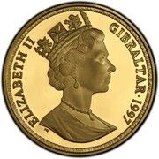 2 Pounds - Elizabeth II Una and the Lion obverse image