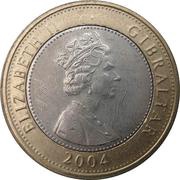 2 Pounds - Elizabeth II Occupation obverse image