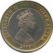 2 Pounds - Elizabeth II Trafalgar obverse image