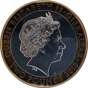 2 Pounds - Elizabeth II We shall fight on the beaches obverse image