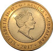 2 Pounds - Elizabeth II 1967 Referendum Anniversary obverse image