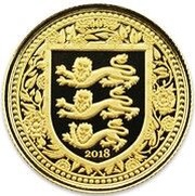 2 Pounds - Elizabeth II Royal Arms of England, United Kingdom, 2018 reverse image