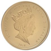 2 Sovereigns - Elizabeth II Coronation Jubilee obverse image