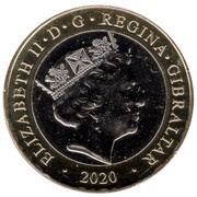 2 Pounds - Elizabeth II Christmas obverse image