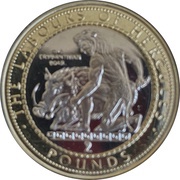 2 Pounds - Elizabeth II The Erymanthian Boar, United Kingdom, 2020 reverse image