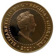 2 Pounds - Elizabeth II The Mares of Diomedes obverse image