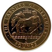 2 Pounds - Elizabeth II The Mares of Diomedes, United Kingdom, 2020 reverse image