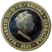 2 Pounds - Elizabeth II The Nemean Lion obverse image