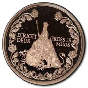 2 Sovereigns - Elizabeth and the Lion, United Kingdom, 2021 reverse image
