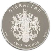 2 Pounds Heinrich Schliemann obverse image