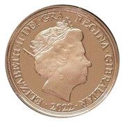 2 Sovereigns - Elizabeth II Platinum Jubilee obverse image