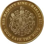 2 Pounds - Charles III Coronation, United Kingdom, 2023 reverse image