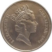 5 Pounds - Elizabeth II D-Day obverse image