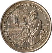 5 Pounds - Elizabeth II World War II reverse image