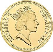 5 Pounds - Elizabeth II 70th Birthday obverse image