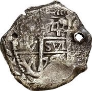 4 Reales - Louis I, Bolivia, 1725-1727 reverse image