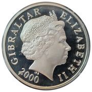 5 Pounds - Elizabeth II Battle of Britain; Silver Proof obverse image