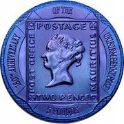 5 Pounds - Elizabeth II Uniform Penny Post, United Kingdom, 2000 reverse image