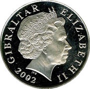 5 Pounds - Elizabeth II Queen's Golden Jubilee obverse image
