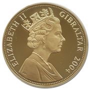 5 Pounds - Elizabeth II D-Day Landings; Gold Proof obverse image