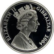 5 Pounds - Elizabeth II Pegasus Bridge-Coloured Poppy obverse image