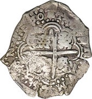 7½ Reales - Philip IV, Bolivia, 1649-1652 reverse image