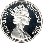 5 Pounds - Elizabeth II 2004 Summer Olympics - USA obverse image