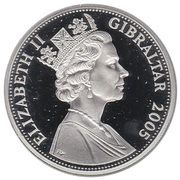 5 Pounds - Elizabeth II 2004 Summer Olympics - Great Britain obverse image