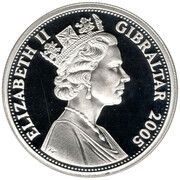 5 Pounds - Elizabeth II 2004 Summer Olympics - Greece obverse image