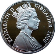 5 Pounds - Elizabeth II Lord Cuthbert Collingwood obverse image