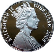 5 Pounds - Elizabeth II Napoleon obverse image