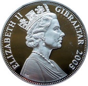 5 Pounds - Elizabeth II Death of Horatio Nelson obverse image