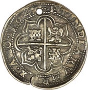 8 Reales - Philip IV, Bolivia, 1625-1648 reverse image