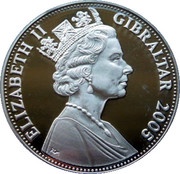 5 Pounds - Elizabeth II Nelson's Column obverse image
