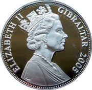 5 Pounds - Elizabeth II Nelson and Hardy obverse image