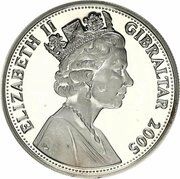 5 Pounds - Elizabeth II Garden Party obverse image