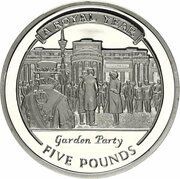 5 Pounds - Elizabeth II Garden Party, United Kingdom, 2005 reverse image