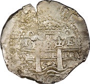 8 Reales - Philip IV, Bolivia, 1652 reverse image