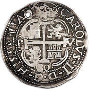 8 Reales - Charles II obverse image