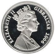 5 Pounds - Elizabeth II Concorde Takes the Speed Record obverse image