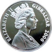 5 Pounds - Elizabeth II Concorde's London to Sydney Record obverse image