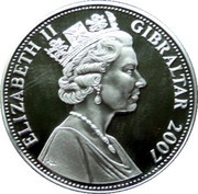 5 Pounds - Elizabeth II Diamond Wedding obverse image