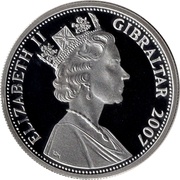 5 Pounds - Elizabeth II Diamond Wedding - State Coach obverse image