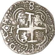 8 Reales - Philip V obverse image