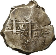 8 Reales - Charles III, Bolivia, 1760-1777 reverse image