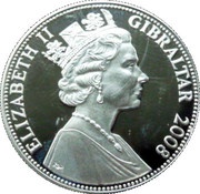 5 Pounds - Elizabeth II Battle of Trafalgar obverse image