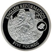 5 Pounds - Elizabeth II English Reformation, United Kingdom, 2009 reverse image