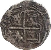 1 Real - Philip II, Bolivia, 1574-1589 reverse image