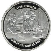 5 Pounds - Elizabeth II Princess Royal Broadcast, United Kingdom, 2010 reverse image