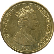 5 Pounds - Elizabeth II 3rd portrait obverse image